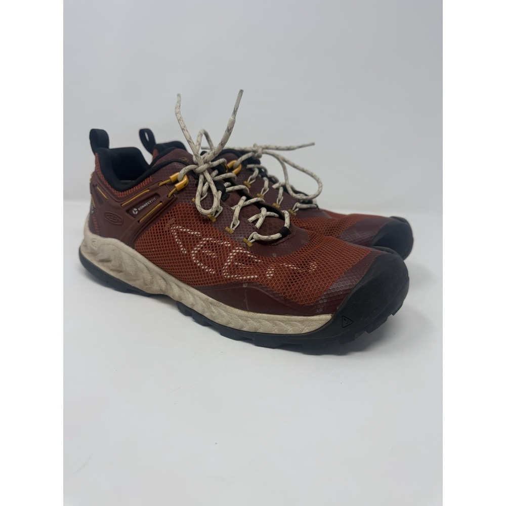 KEEN Unisex Nxis Evo Waterproof hiking shoes Women's 12 Men's 10